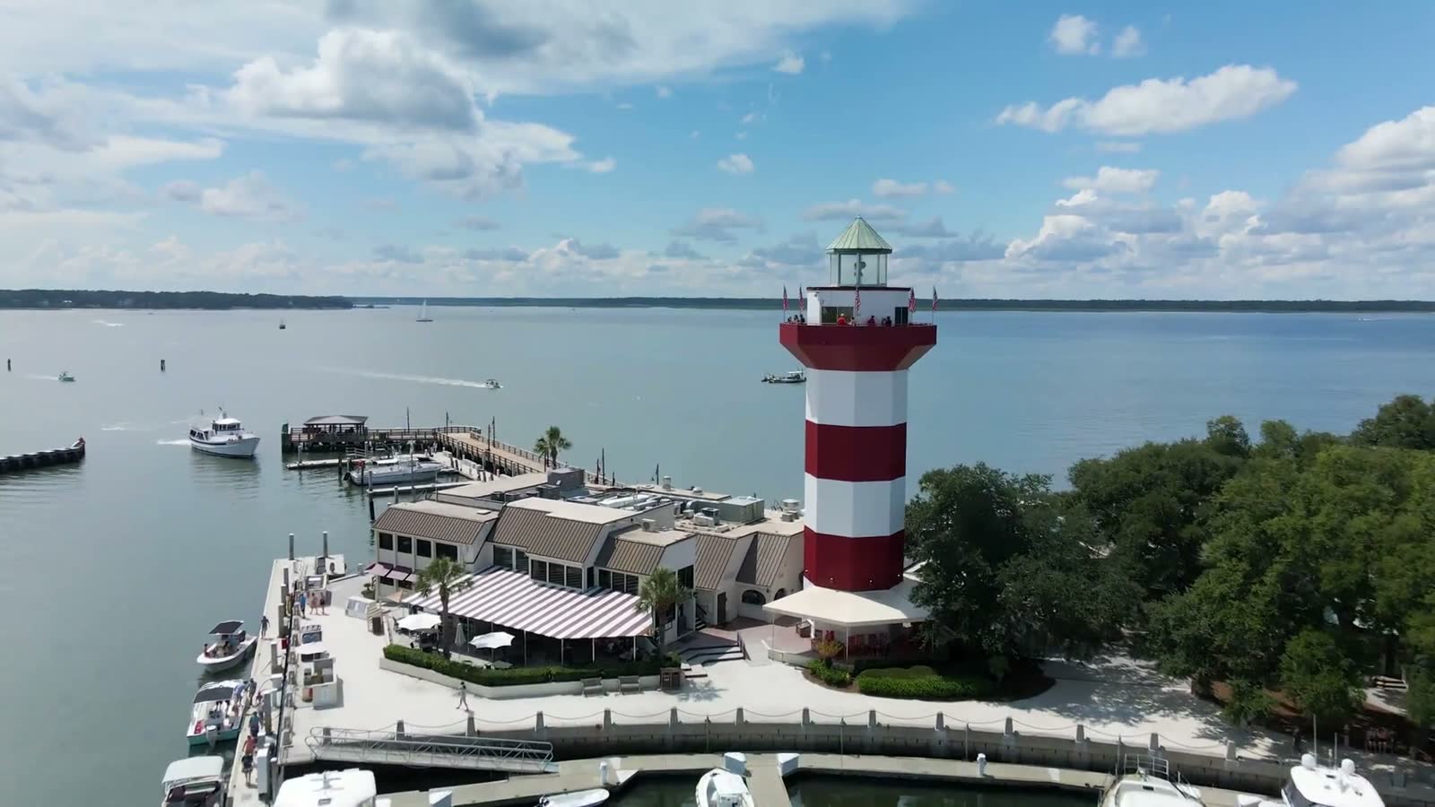 Hilton Head Island, SC from the air, the South Carolina market behind Hilton Head Island hurricane and property insurance claims