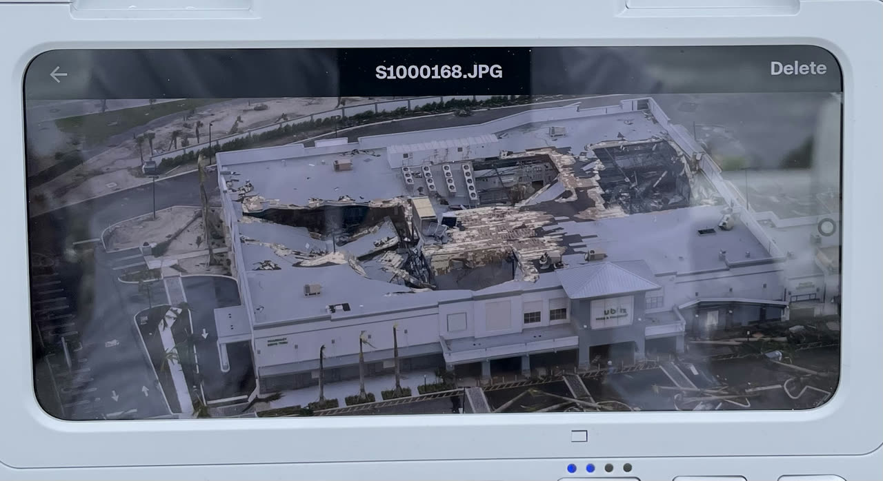 EF3 tornado damage in The Acreage, Palm Beach County, 100+ miles from Milton's landfall point